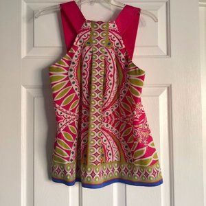 Banana Republic Strap Top Multi-colored